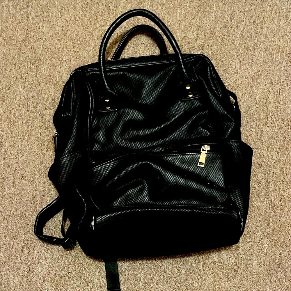 Black backpack